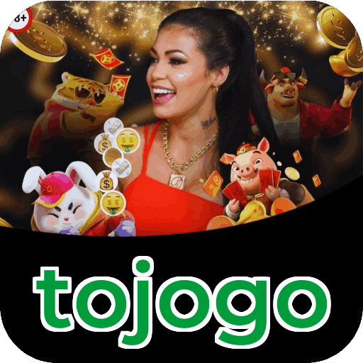 Passo a passo visual mostrando processo de download e instalação do aplicativo tojogo